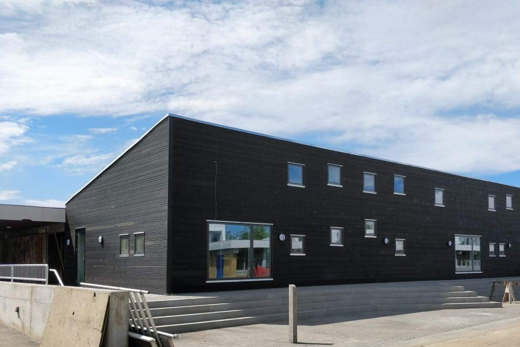 Ny arenabygning på Søndermarksskolen