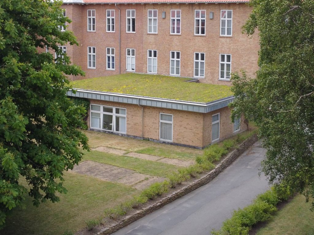 Tagrenovering på Bornholms Hospital STEENBERGs tegnestue aps